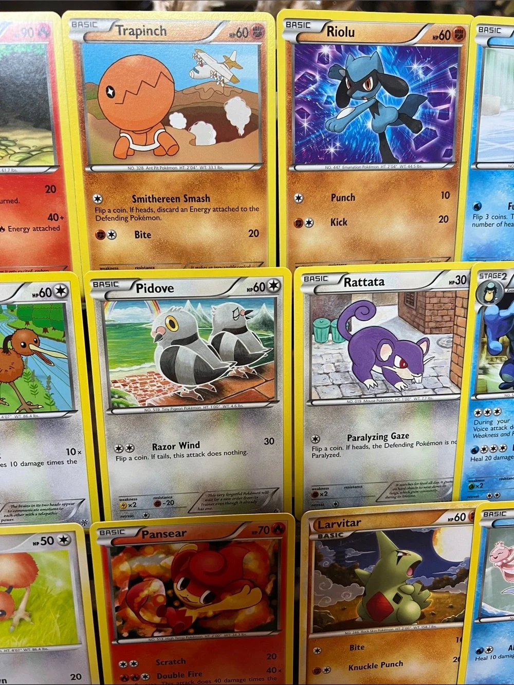 ✨Pokemon 18-Card Lot//All 2012. Vintage//Great Condition